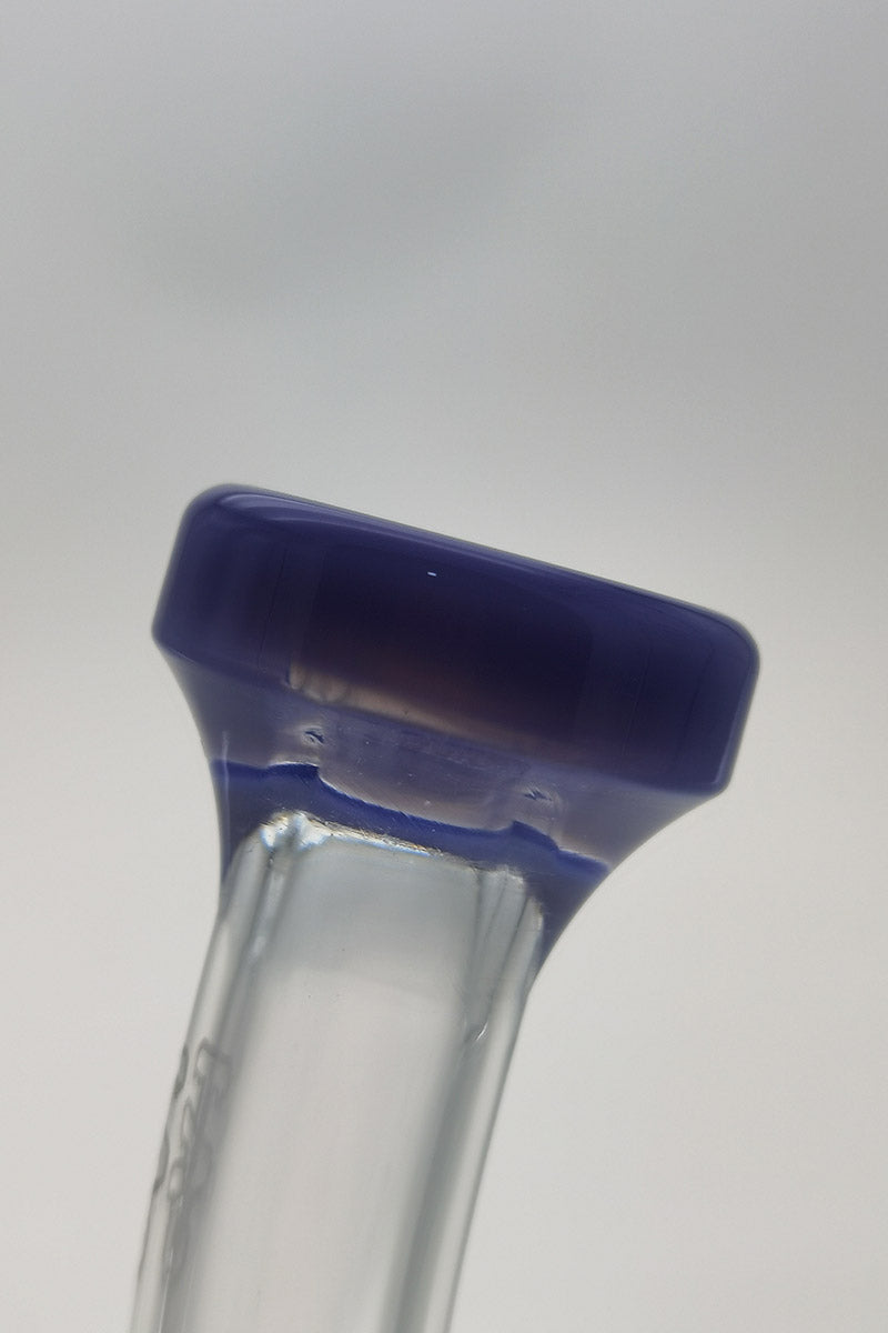 TAG 18MM Male Thick Glass Bong Neck Close-Up with Durable 22x3MM Build