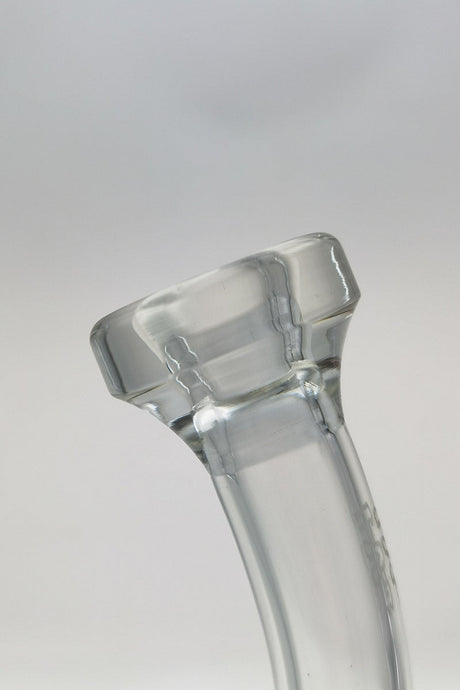 TAG 4" Bent Neck Piece 22x3MM Close-Up - 18MM Male Joint Side View