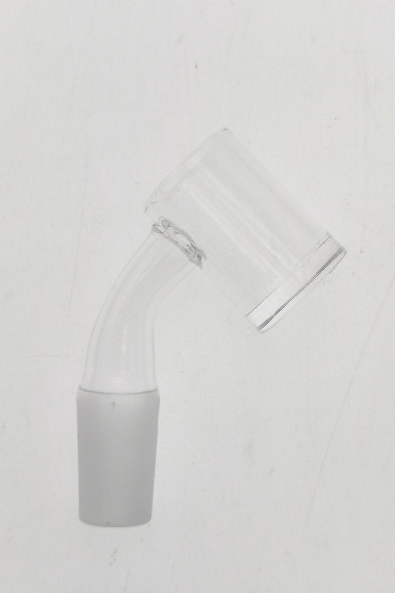 TAG 45 Degree Quartz Banger Can with Flat Top for High Air Flow, 20x2MM-4MM, Frosted Joint