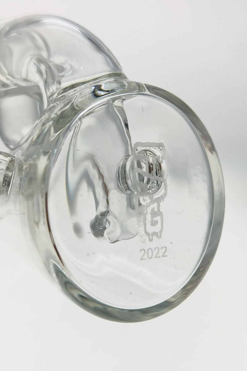 TAG 4.25" Pendant Rig with Inline Diffuser, 10MM Female Joint, Close-Up Bottom View