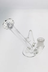TAG 4.25" Clear Glass Pendant Rig with Inline Diffuser, 10MM Female Joint - Side View