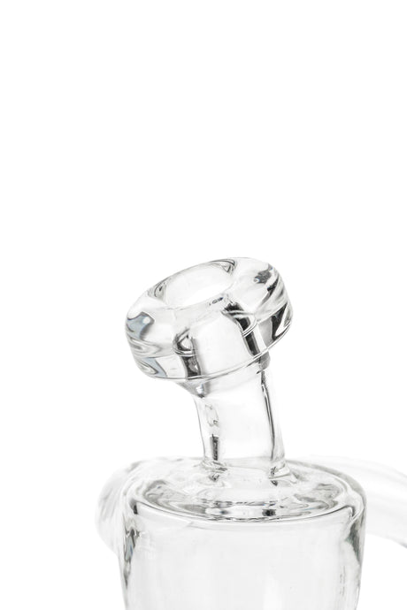 TAG 4.5" Mini Inline Recycler Dab Rig with 10MM Female Joint - Close-up View