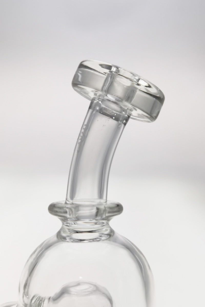TAG 5" 6 Hole UFO Micro Ball Rig with Bellow Base, 10MM Female Joint, Close-Up