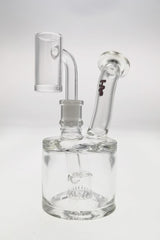 TAG 5.5" Super Slit Froth Puck Rig with Showerhead Percolator, 65x5MM, Front View