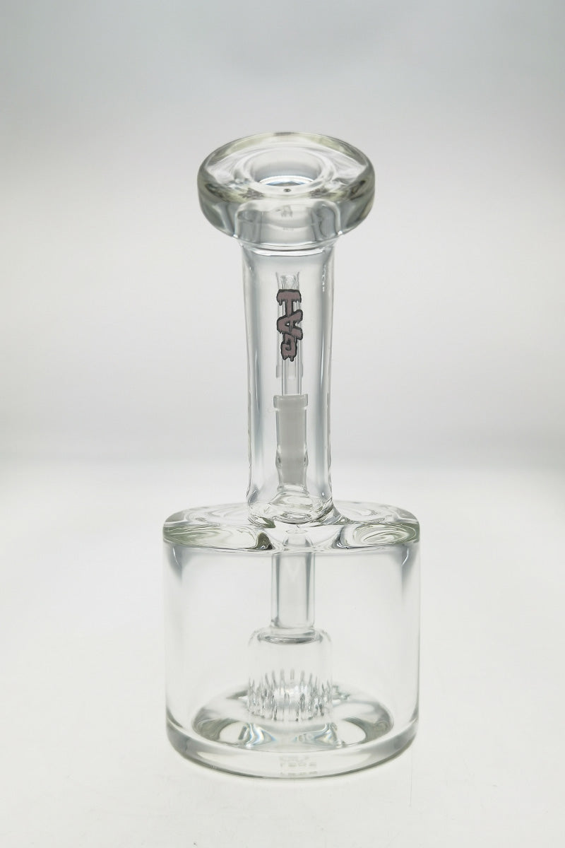 TAG 5.5" Super Slit Froth Puck Rig with Showerhead Percolator, Front View