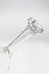 TAG 6" Bellow Globe Rig with Fixed Froth Showerhead Percolator, 14MM Female Joint, Close-up Side View