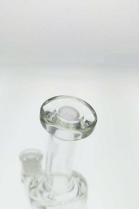 Close-up of Thick Ass Glass 6" Bent Neck Dab Rig with 10mm Female Joint and Diffuser