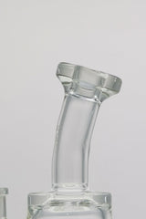 TAG 6" Bent Neck Dab Rig with Fixed Multiplying Diffuser, 10MM Female Joint, Close-Up