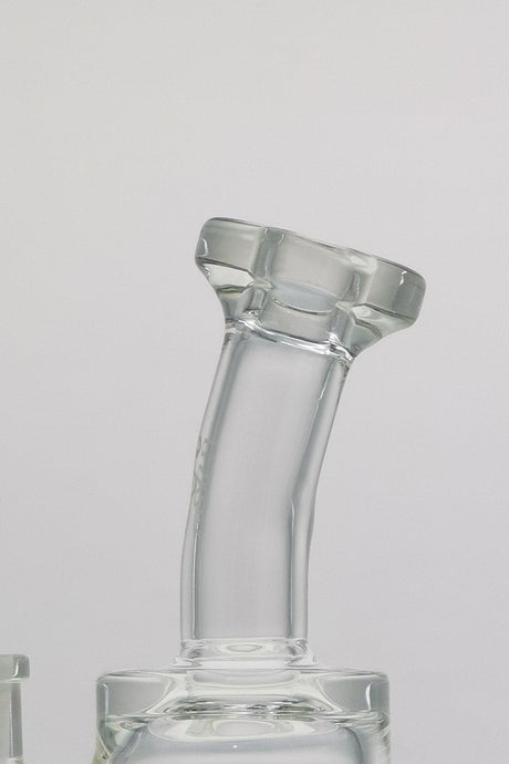 TAG 6" Bent Neck Dab Rig with Fixed Multiplying Diffuser, 10MM Female Joint, Close-Up