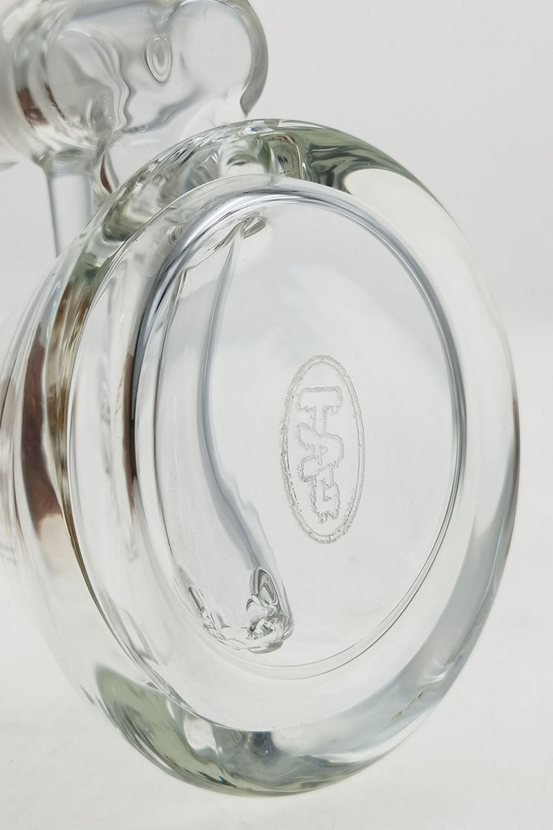 TAG 6" Bent Neck Fixed Stem Beaker Base Close-Up with 14MM Female Joint