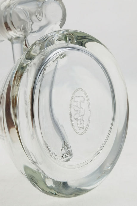TAG 6" Bent Neck Fixed Stem Beaker Base Close-Up with 14MM Female Joint