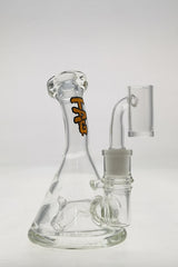 TAG 6" Bent Neck Beaker Dab Rig with Fixed Stem and 14MM Female Quartz Banger