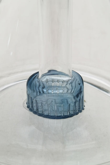TAG 6" Fixed Showerhead Puck Pyramid Dab Rig with 14MM Male Joint - Close-up View