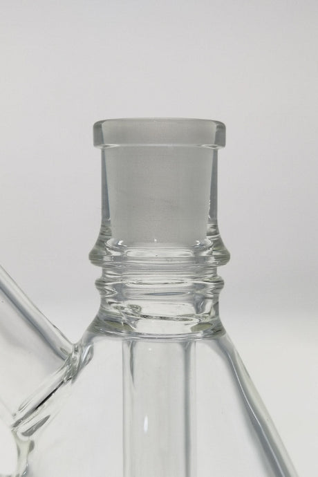TAG 6" Fixed Showerhead Puck Pyramid Rig with 14MM Male Joint Close-Up