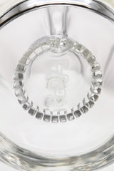 TAG - 6.5" Super Slit Froth Puck Rig close-up showing detailed slitted showerhead percolator.