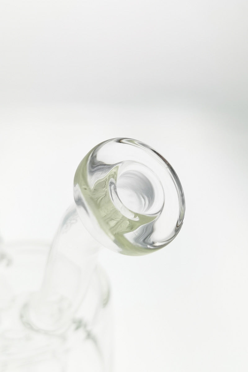 TAG 6.5" Super Slit Froth Puck Rig with Slitted Showerhead Percolator, Top View