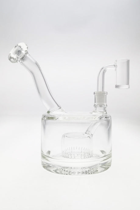 TAG - 6.5" Super Slit Froth Puck Rig with Showerhead Percolator - Front View
