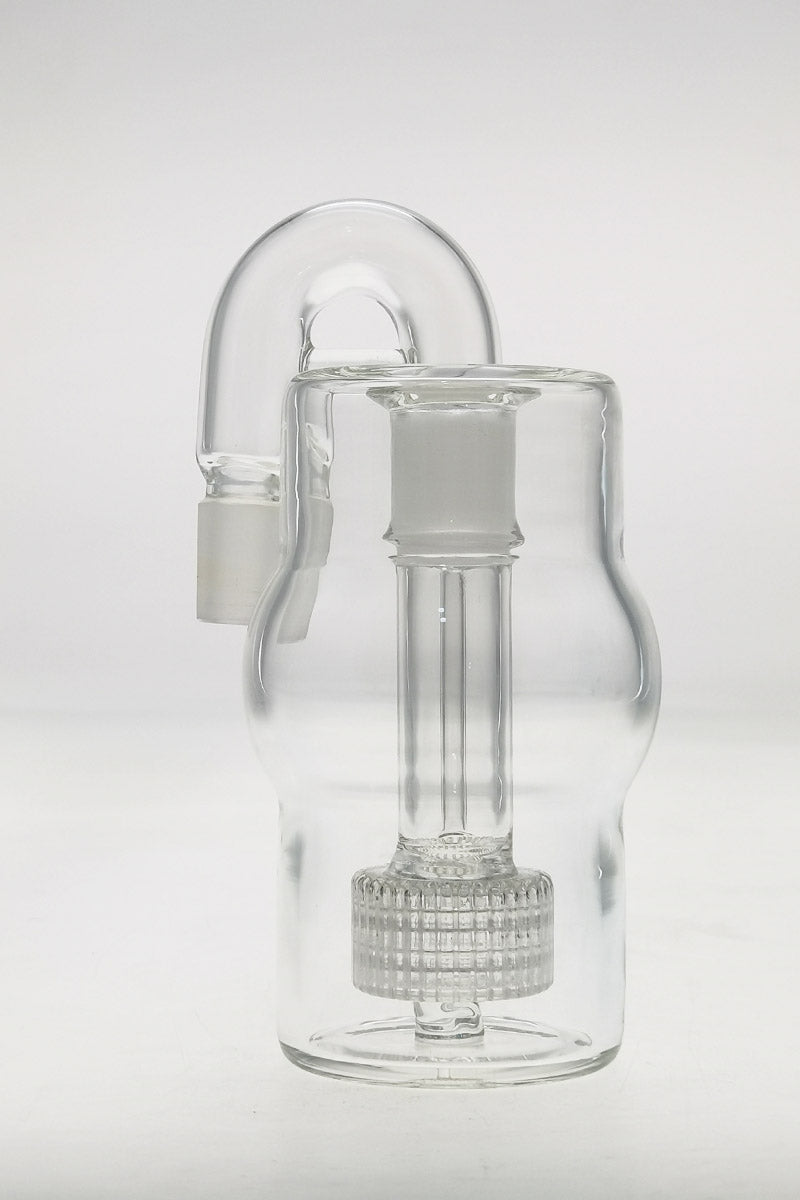 TAG 6.5" Super Slit Matrix Ash Catcher by Thick Ass Glass, front view on white background