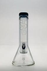 TAG 7" Beaker Dab Rig with Fixed Showerhead Downstem and 10MM Female Joint, Front View