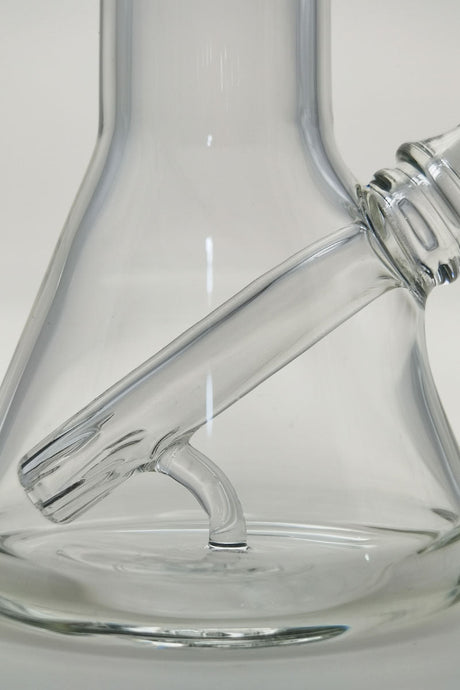 Close-up of TAG 7" Beaker Dab Rig with Fixed Showerhead Downstem and 10MM Female Joint