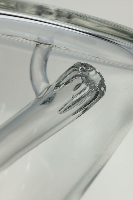 Close-up of TAG 7" Beaker with Fixed Showerhead Downstem for Bongs, 10MM Female Joint