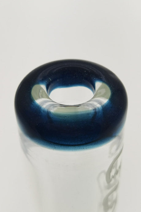 Close-up of TAG 7" Beaker's 10MM Female Joint with Fixed Showerhead Downstem