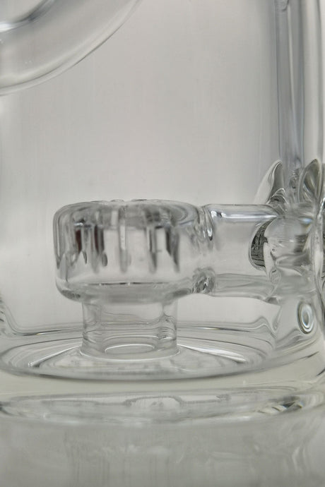 Close-up of TAG 7" Micro Super Slit Puck Mini Klein with Showerhead Percolator and 10mm Female Joint