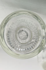 TAG 7.25" Super Slit UFO Ashcatcher with Recycling E.C., 18MM Male to Female, Top View