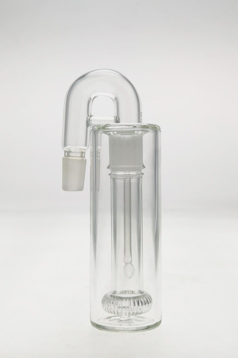 TAG 7.25" Super Slit UFO Ashcatcher with Recycling E.C. front view on seamless white background