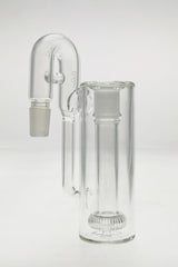 TAG 7.25" Super Slit UFO Recycling E.C. Ashcatcher, Clear Glass, Side View