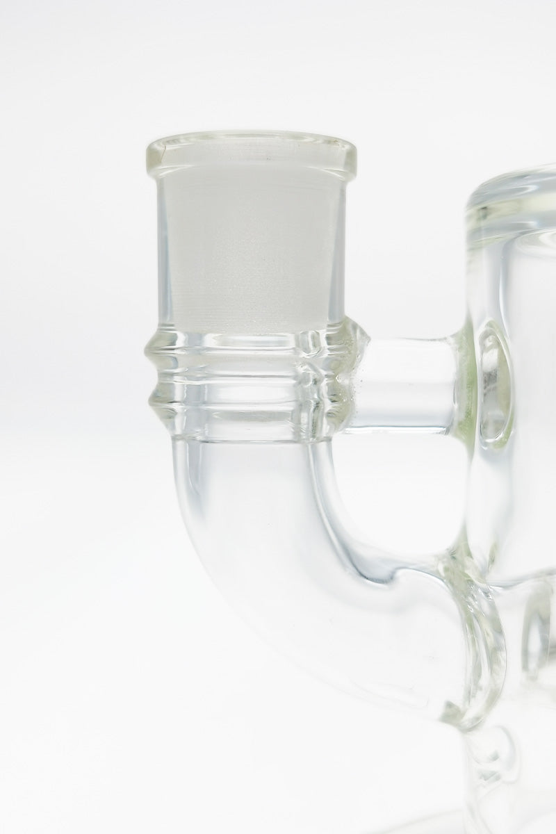 TAG 7.5" Bent Neck Bong with 12-Arm Tree Diffuser, 14MM Female Joint Close-up