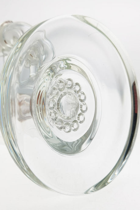 TAG 7.5" Bent Neck Bong with 12-Arm Tree Diffuser, 60x5MM, Top View