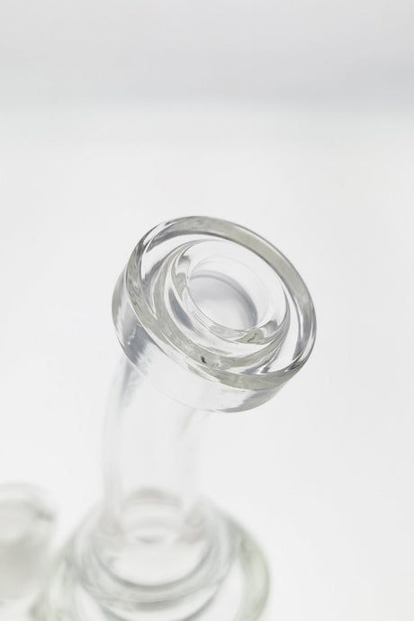 TAG 7.5" Bent Neck Dab Rig with Single Fritted Disc, 50x5MM, 14MM Female Joint - Close-Up