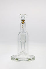 TAG 8" Bent Neck Dab Rig with Inline Diffuser, 50x5MM, 14MM Female Joint, Front View