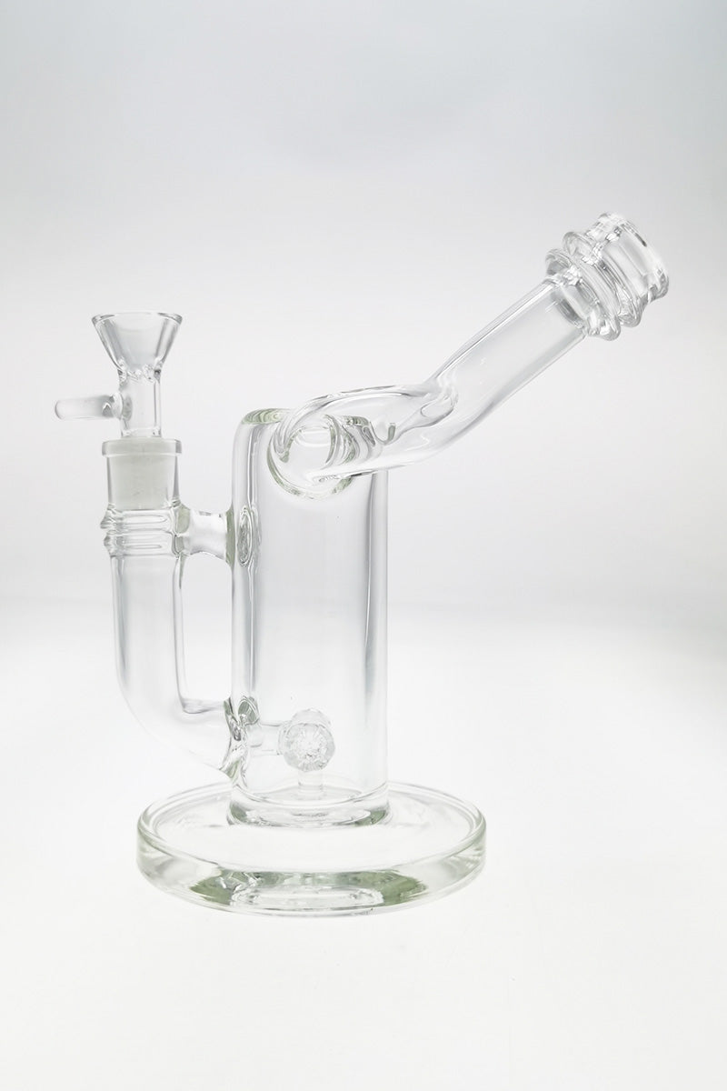 TAG 8" Hammer Head Perc Side Car Dab Rig, 50x7MM with 14MM Female Joint - Front View