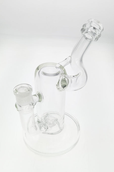 Thick Ass Glass 8" Hammer Head Perc Dab Rig with Side Car, 50x7MM Borosilicate
