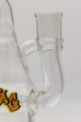 Close-up of TAG 8" Recycler Dab Rig with Inline Diffuser and 14MM Female Joint
