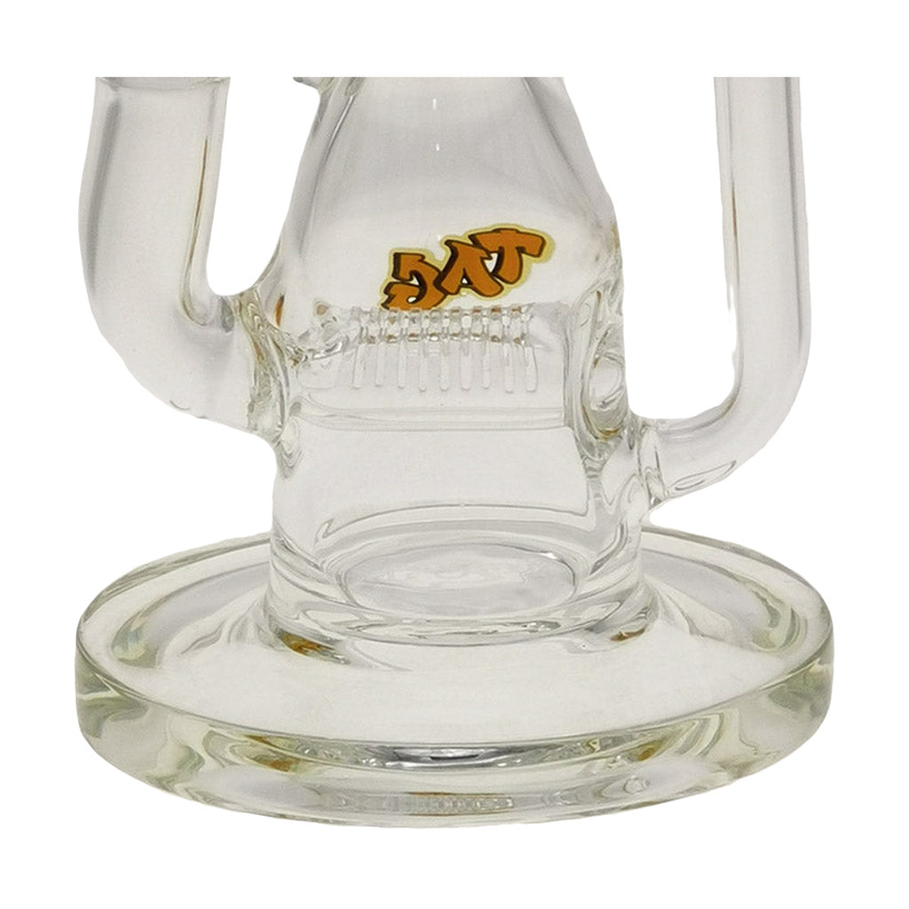 TAG 8" Recycler Dab Rig with Inline Diffuser, 50x5MM Glass, 14MM Female Joint, Close-up