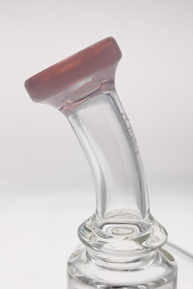 TAG 8" Recycler Dab Rig with Inline Diffuser, 14MM Female Joint, Side View