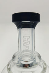 TAG 8" Bent Neck Dab Rig with Super Slit Puck Diffuser, Close-up Front View