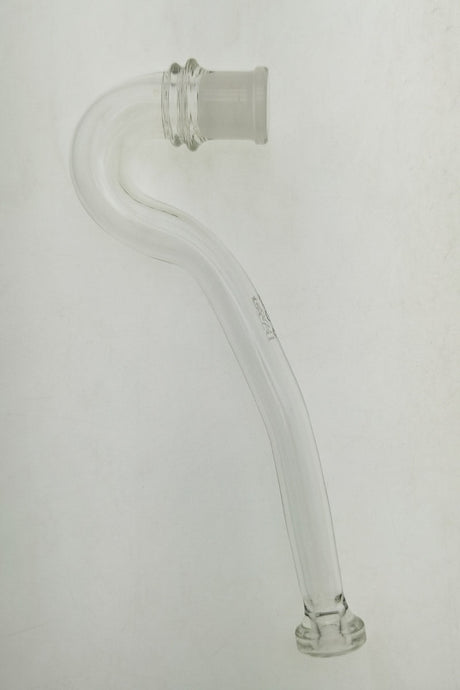 TAG 8" Sherlock Arm J-Hook by Thick Ass Glass, Borosilicate with Female Joint, Side View