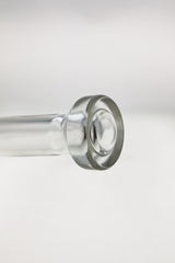 Close-up view of TAG 8" Sherlock Arm J-Hook with Female Joint made of Borosilicate Glass