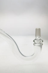 TAG 8" Sherlock Arm J-Hook with Frosted 14.5mm Female Joint, Borosilicate Glass, Side View