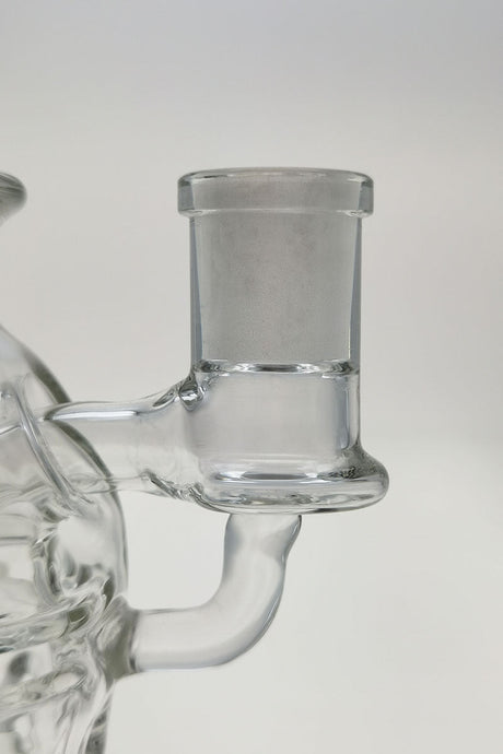 TAG 8" Super Slit Faberge Egg Bong Close-up of 14MM Female Joint
