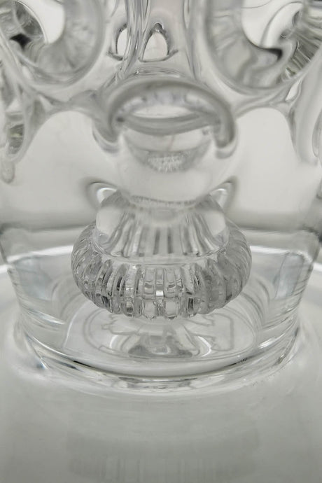 Close-up of TAG 8" Super Slit Faberge Egg Bong with 14MM Female joint by Thick Ass Glass