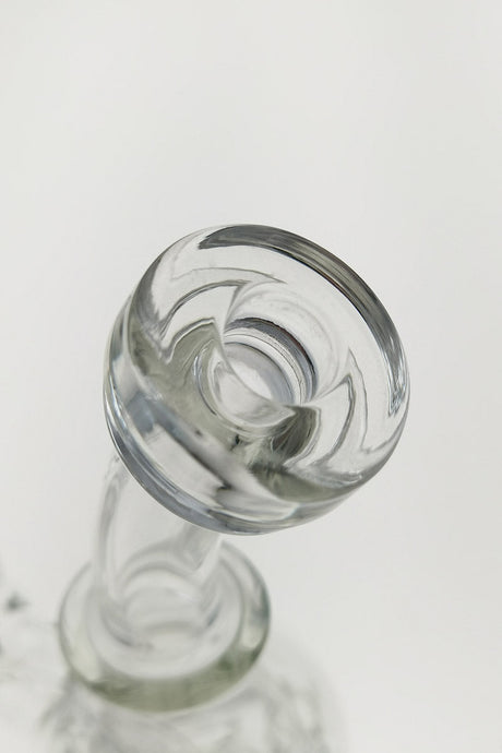 Close-up of TAG 8" Super Slit Faberge Egg with 14MM Female joint, showcasing intricate design
