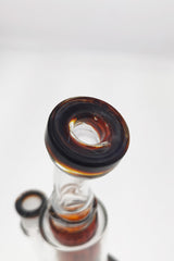 TAG 8" Super Slit Puck Klein Incycler top view showcasing the 14MM Female joint and detailed work