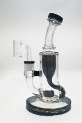 TAG 8" Super Slit Puck Klein Incycler with Showerhead Percolator, 14MM Female Joint, Front View