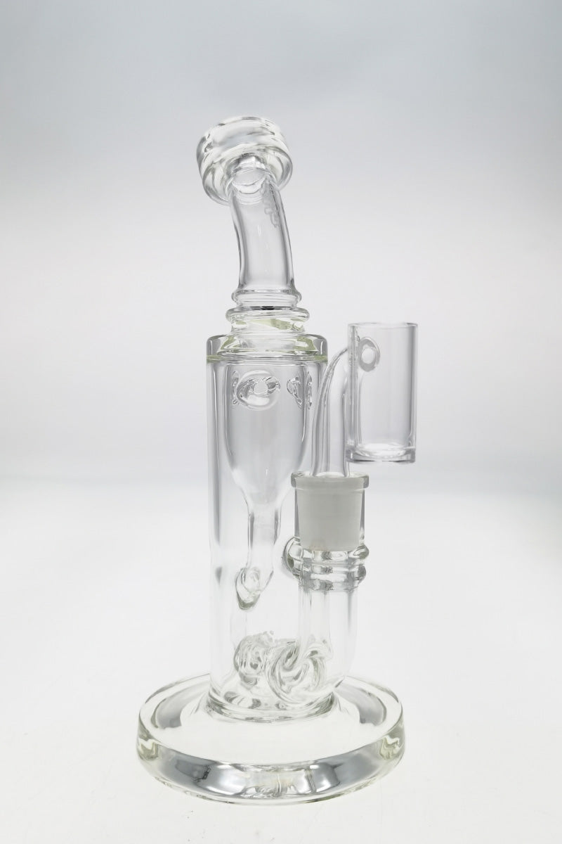 TAG 8" Super Slit Puck Klein Incycler with Showerhead Percolator and 14MM Female Joint