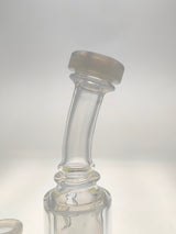Close-up of TAG 8" Super Slit Puck Klein Incycler with 14MM Female joint and thick glass